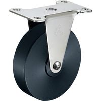 ハンマーキャスター ハンマー Eシリーズオールステンレス 固定式MCナイロン車輪 75mm 320ER-MC75 1個 814-2065（直送品）