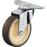 ハンマーキャスター ハンマー Eオールステンレスコーナー 旋回式ウレタン車輪(ナイロンホイール)65mm 220S0E-UR65 1個（直送品）