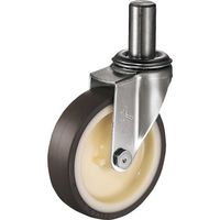 ハンマーキャスター ハンマー EKシリーズオールステンレス 旋回式ウレタン車輪(ナイロンホイール)100mm 320EK-UR100 1個（直送品）