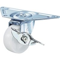 ハンマーキャスター ハンマー Gシリーズコーナー 旋回式ナイロン車輪 50mm ストッパー付 215G-N50 1個 814-1837（直送品）