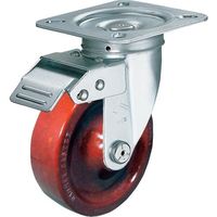 ハンマーキャスター ハンマー スイッチキャスター フェノール車輪 100mm 400FAS-PH100 1個 814-0743（直送品）