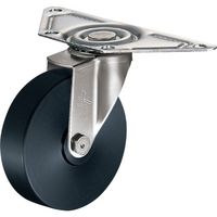 ハンマーキャスター ハンマー Eオールステンレスコーナー 旋回式MCナイロン車輪 100mm 220S0E-MC100 1個（直送品）