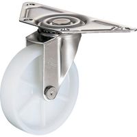 ハンマーキャスター ハンマー Eオールステンレスコーナー 旋回式ナイロン車輪 100mm 220S0E-N100 1個 814-4046（直送品）