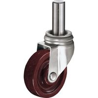 ハンマーキャスター ハンマー SKシリーズオールステンレス 旋回式フェノール車輪 125mm 320SK-PH125 1個 814-2118（直送品）