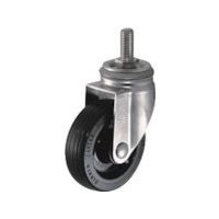 ハンマーキャスター ハンマー SAシリーズオールステンレス 旋回式ゴム車輪(ナイロンホイール)125mm 320SA-RU125 1個（直送品）