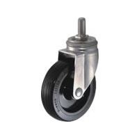 ハンマーキャスター ハンマー SAシリーズオールステンレス 旋回式ゴム車輪(ナイロンホイール)150mm 320SA-RU150 1個（直送品）