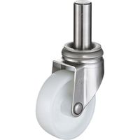 ハンマーキャスター ハンマー SKシリーズオールステンレス 旋回式ナイロン車輪 125mm 320SK-N125 1個 814-2112（直送品）
