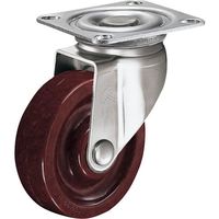ハンマーキャスター ハンマー Sシリーズオールステンレス 旋回式フェノール車輪 150mm 320S-PH150 1個 814-2139（直送品）
