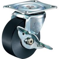 ハンマーキャスター ハンマー Gシリーズ旋回式MCナイロン車輪 75mm ストッパー付 415G-MC75 1個 814-0607（直送品）