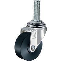 ハンマーキャスター ハンマー ねじ込み旋回式MCナイロン車輪 40mm M12 420EA-MC40 1個 814-2622（直送品）