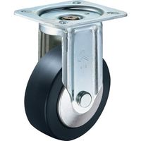 ハンマーキャスター ハンマー 固定式MCナイロン車輪(ラジアルボールベアリング)125mm 400SRP-MCB125 1個（直送品）