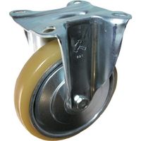 ハンマーキャスター ハンマー 固定式ウレタン車輪(ローラーベアリング)180mm 400SRP-URB180 1個 814-2249（直送品）