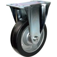 ハンマーキャスター ハンマー 固定式ゴム車輪(ワイドタイプ)100mm 400SR-WR100 1個 814-2269（直送品）