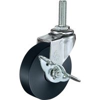 ハンマーキャスター ハンマー ねじ込み旋回式MCナイロン車輪 65mm ストッパー付 415EA-MC65 1個 814-2374（直送品）