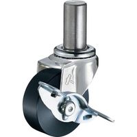 ハンマーキャスター ハンマー 差込み旋回式MCナイロン車輪 40mm ストッパー付 415EK-MC40 1個 814-2387（直送品）