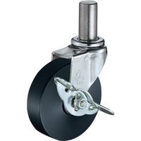 ハンマーキャスター ハンマー 差込み旋回式MCナイロン車輪 65mm ストッパー付 415EK-MC65 1個 814-2389（直送品）