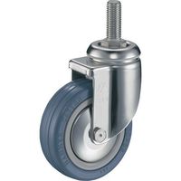 ハンマーキャスター ハンマー パイプ差込み旋回式ゴム車輪 65mm φ22~24用 4203EU-R65 1個 814-3157（直送品）