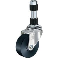 ハンマーキャスター ハンマー パイプ差込み旋回式MCナイロン車輪 50mm φ21用 4205EX-MC50 1個 814-3226（直送品）
