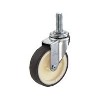 ハンマーキャスター ハンマー ねじ込み旋回式ウレタン車輪(ナイロンホイール・ローラーベアリング)85mm M16 420EA-UB85 1個（直送品）