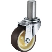 ハンマーキャスター ハンマー 差込み旋回式ウレタン車輪(ナイロンホイール)50mm 420EK-UR50 1個 814-2713（直送品）