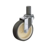 ハンマーキャスター ハンマー 差込み旋回式ウレタン車輪(ナイロンホイール)85mm 420EK-UR85 1個 814-2716（直送品）