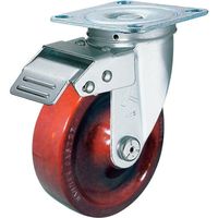 ハンマーキャスター ハンマー スイッチキャスター フェノール車輪 100mm 420FAS-PH100 1個 814-1091（直送品）