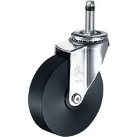 ハンマーキャスター ハンマー 差込み旋回式MCナイロン車輪 100mm 420K-MC100 1個 814-1157（直送品）