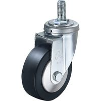 ハンマーキャスター ハンマー ねじ込み旋回式MCナイロン車輪(ラジアルボールベアリング)100mm 420SA-MCB100 1個（直送品）
