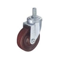 ハンマーキャスター ハンマー ねじ込み旋回式フェノール車輪 100mm 420SA-PH100 1個 814-2743（直送品）