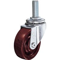 ハンマーキャスター ハンマー ねじ込み旋回式フェノール車輪 65mm 420SA-PH65 1個 814-2747（直送品）