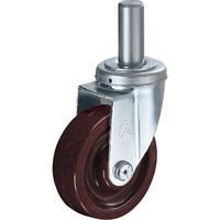 ハンマーキャスター ハンマー 差込み旋回式フェノール車輪 150mm 420SK-PH150 1個 814-2798（直送品）