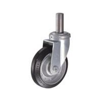 ハンマーキャスター ハンマー 差込み旋回式ゴム車輪 150mm 420SK-R150 1個 814-2869（直送品）