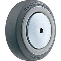 ハンマーキャスター ハンマー M型ウレタンB入り車輪 75mm 434MB-KUB75 1個 814-1337（直送品）