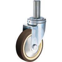 ハンマーキャスター ハンマー 差込み旋回式ウレタン車輪（ナイロンホイール・ボールベアリング） 420SK