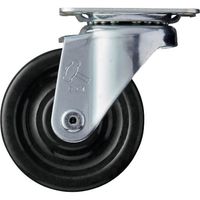 ハンマーキャスター ハンマー 旋回式フェノール車輪(ローラーベアリング)75mm 420S-PB75 1個 814-0664（直送品）