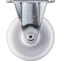 ハンマーキャスター ハンマー 固定式ナイロン車輪(ローラーベアリング)65mm 420SR-NRB65 1個 814-2900（直送品）