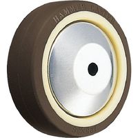 ハンマーキャスター ハンマー S型ウレタンB入り車輪 200mm 439S-UB200 1個 814-1410（直送品）