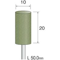 ミニター ミニモ 研磨用ゴム砥石 WA ミディアム#220 φ10 (10本入) DB1252 1袋(10本) 852-6853（直送品）