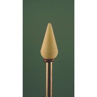 ミニター ミニモ イエロー砥石 WA#120 φ8 (10本入) CA3322 1袋(10本) 852-6310（直送品）