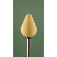 ミニター ミニモ イエロー砥石 WA#120 φ13 (10本入) CA3324 1袋(10本) 852-6312（直送品）