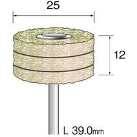 ミニター ミニモ デライトサンダー 積層#240 φ25 (3本入) EA6032 1袋(3本) 853-0127（直送品）