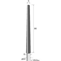 ミニター ミニモ ラバーホルダー φ7用 (2本入) ES3519 1袋(2本) 853-0249（直送品）