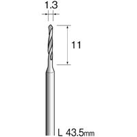 ミニター ミニモ ハイスピードスチールドリル φ1.3 (10本入) KA1119 1袋(10本) 837-3714（直送品）