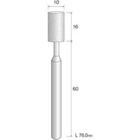 ミニター ミニモ 精密砥石 WA砥粒#100 φ10 (5本入) JA3123 1袋(5本) 852-7085（直送品）