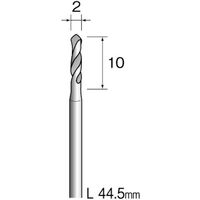 ミニター ミニモ スチールドリル φ2 (10本入) KA1016 1袋(10本) 837-3702（直送品）