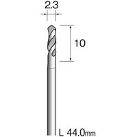 ミニター ミニモ ハイスピードスチールドリル φ2.3 (10本入) KA1129 1袋(10本) 837-3724（直送品）