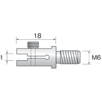 ミニター ミニモ ホルダー t=2mm (2本入) SA8152 1袋(2本) 852-9483（直送品）