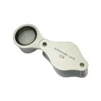 池田レンズ工業 池田レンズ メタルホルダールーペ 倍率10倍 7080 1個 805-1941（直送品）