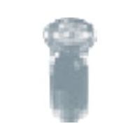 東京硝子器械 TGK 分液ロート用平栓 透明15/25 ミゾ付 000-09-60-09 1個 191-2741（直送品）