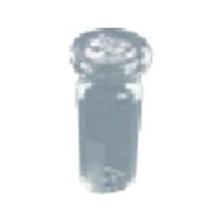 東京硝子器械 TGK 分液ロート用平栓 透明24/40 ミゾ付 000-09-60-11 1個 191-2673（直送品）